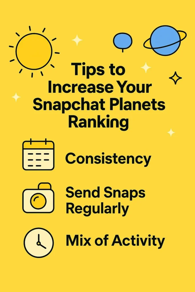 Tips to Improve Your Snapchat Planet Ranking