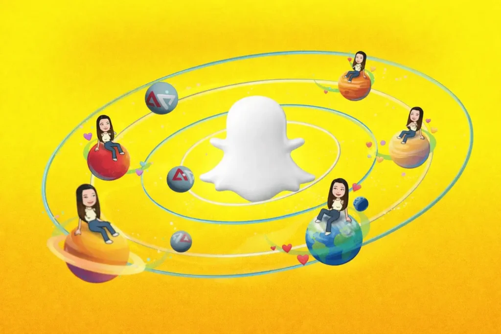 What are the Snapchat Planets